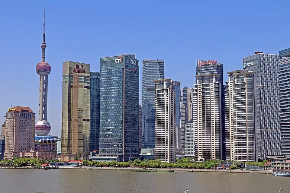 上海陆家嘴城市景观